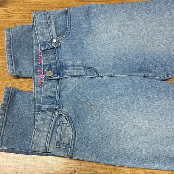 Children’s Place Girls 's Light Faded Blue Super Skinny Jeggings Size 16S - Picture 8 of 8